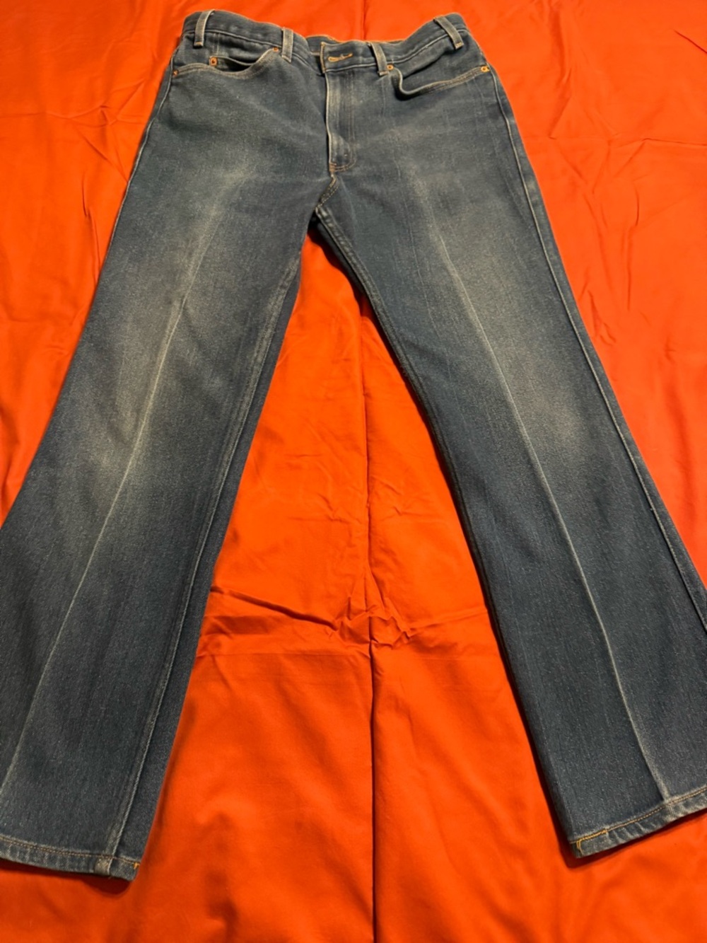 2 Pairs of men’s Levi-Strauss Men's Straight-Leg Jeans in Faded Blue Denim